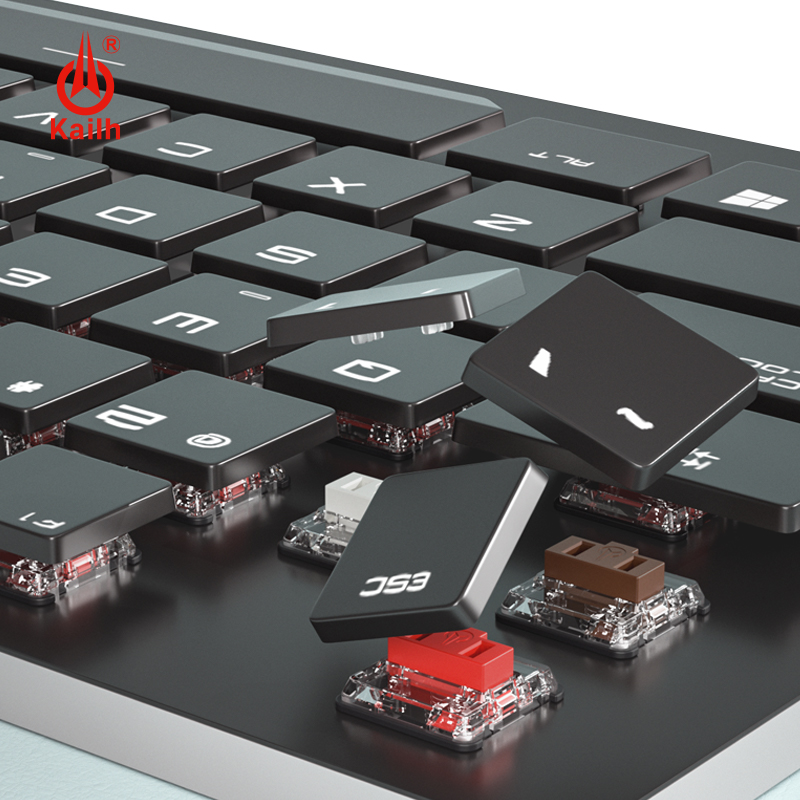 1/3/5 قطع من مفاتيح Kailh Choc - مراجعة Keycaps Low Profile Choc وسعره