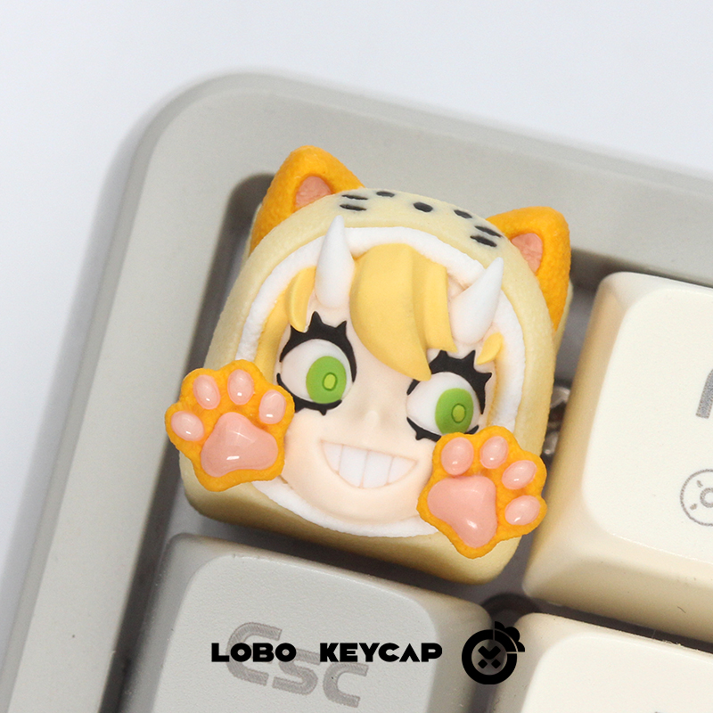 غطاء مفاتيح ميكانيكية مخصص بتص - مراجعة Keycaps Artisan Resin Handmade وسعره