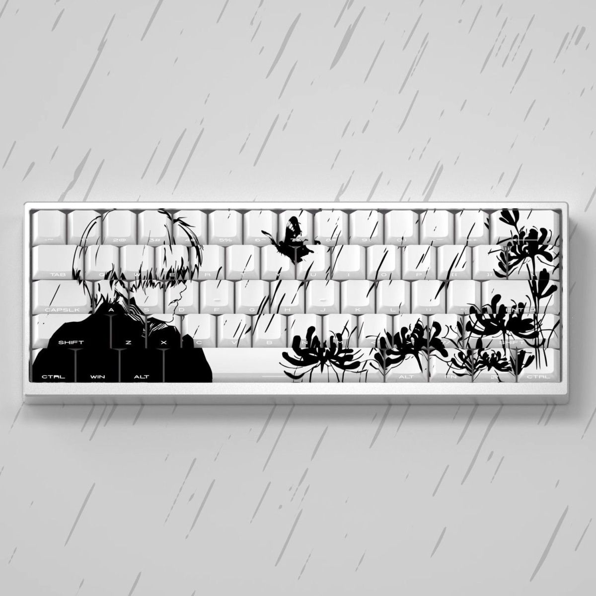 130 مفتاح طوكيو الغول موضوع Ka - مراجعة Keycaps Cherry Profile Pbt وسعره