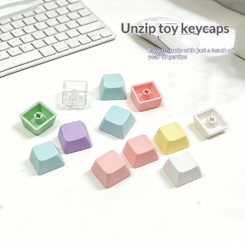 8/10 قطع، أغطية مفاتيح XDA بار - مراجعة Keycaps Blank Pbt 1U وسعره
