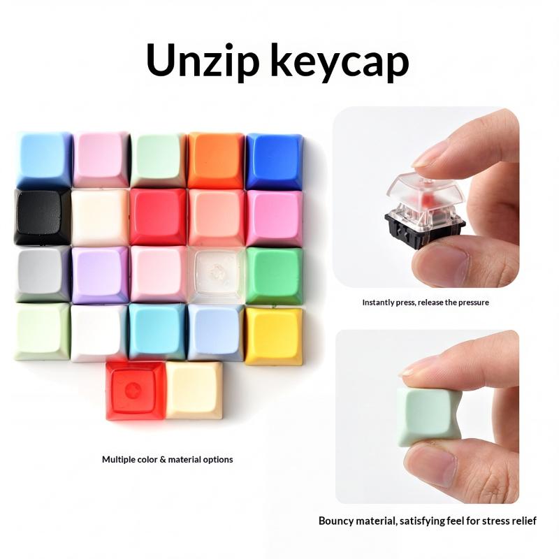 8/10 قطع، أغطية مفاتيح XDA بار - مراجعة Keycaps Blank Pbt 1U وسعره