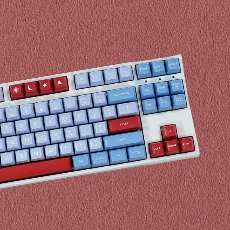 أغطية مفاتيح عالية الجودة مصنو - مراجعة Keycaps Set Sa Profile Abs وسعره
