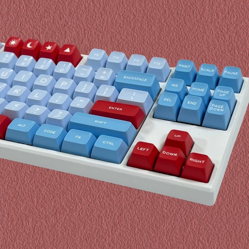 أغطية مفاتيح عالية الجودة مصنو - مراجعة Keycaps Set Sa Profile Abs وسعره