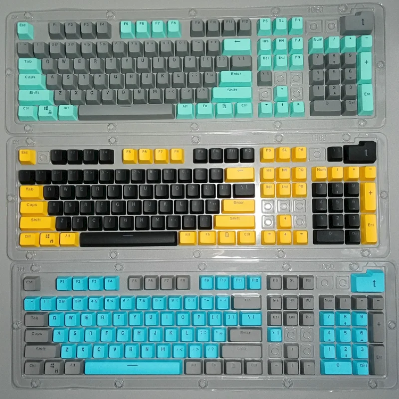 أغطية مفاتيح جيدة Pbt Oem 61/8 - مراجعة Keycaps Pbt Double Shot 104 Keys وسعره