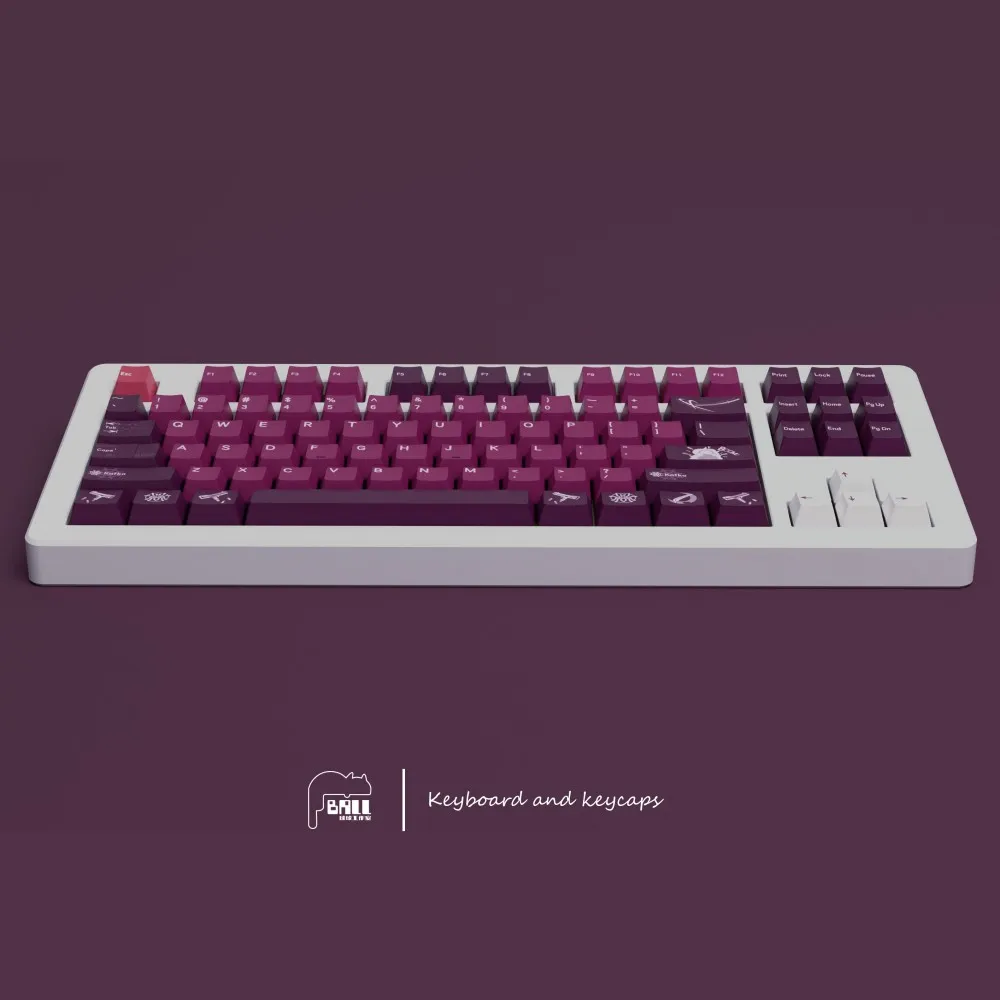 كافكا كيكاب لعبة هونكاي ستار ا - مراجعة Keycaps Cherry Profile Pbt وسعره