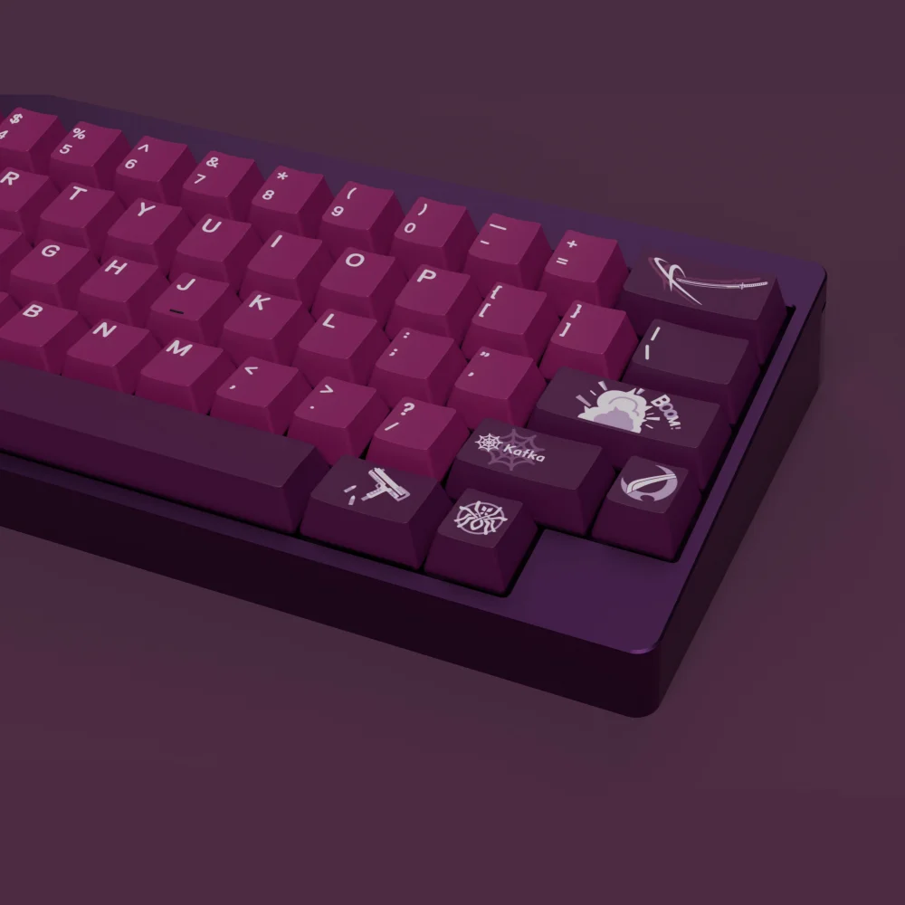 كافكا كيكاب لعبة هونكاي ستار ا - مراجعة Keycaps Cherry Profile Pbt وسعره