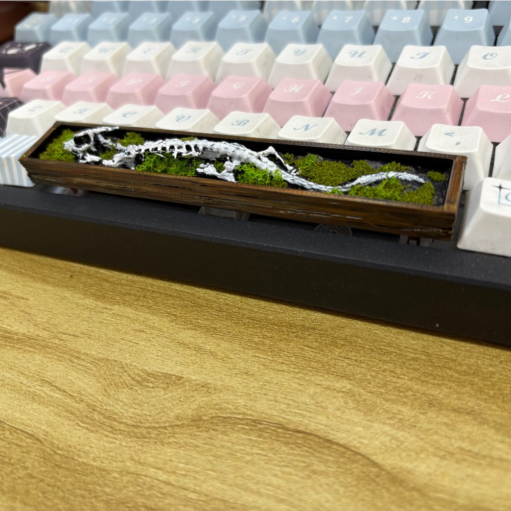 أغطية مفاتيح بتصميم عظم التنين - مراجعة Keycaps Spacebar 6.25U Custom وسعره