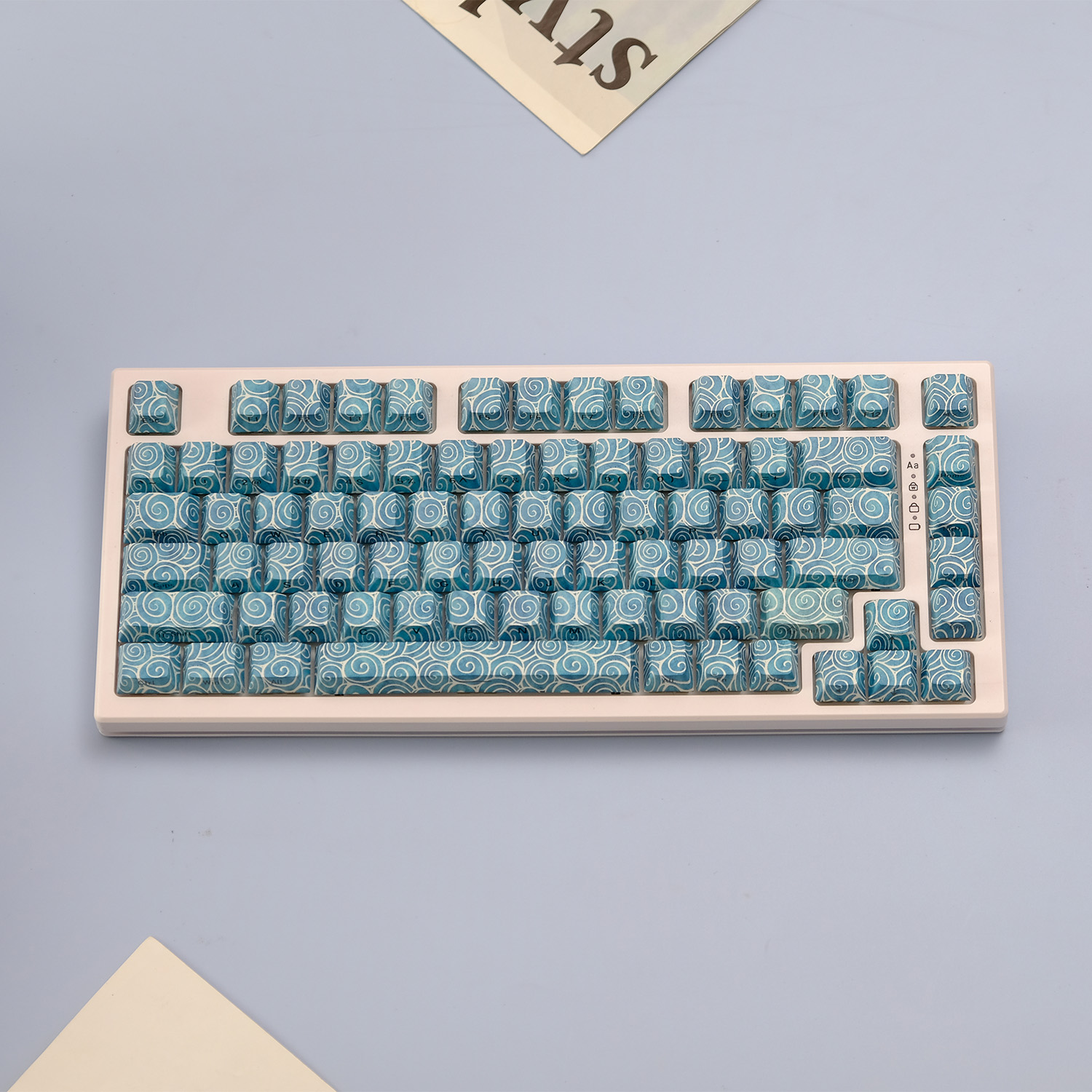 KYOMOT 135 مفتاح PBT غطاء مفات - مراجعة Keycaps Pbt Double Shot 104 Keys وسعره