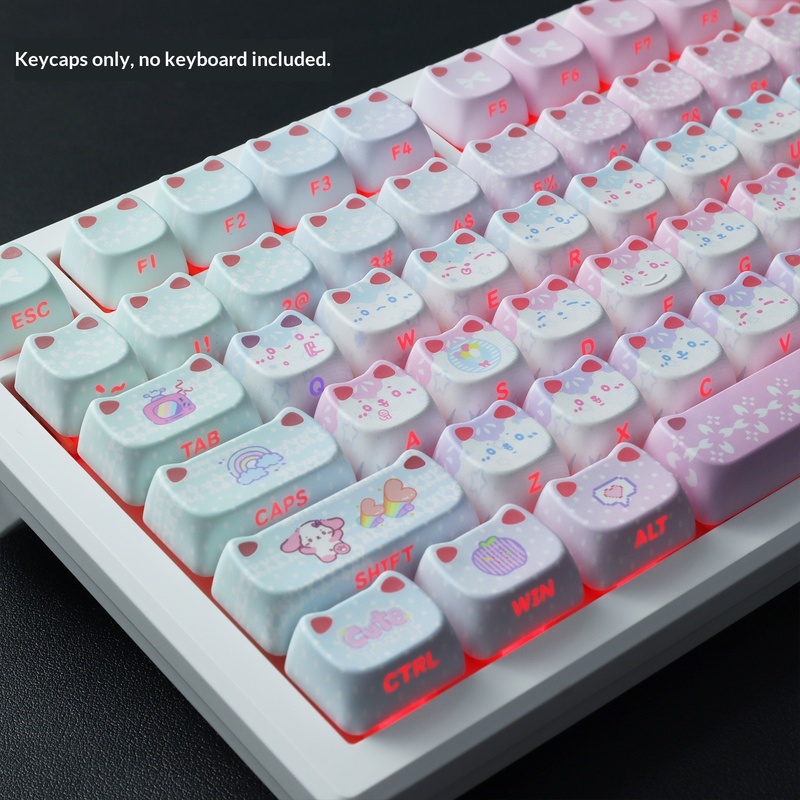 مجموعة أغطية مفاتيح PBT بإضاءة - مراجعة Keycaps Spacebar 6.25U Custom وسعره