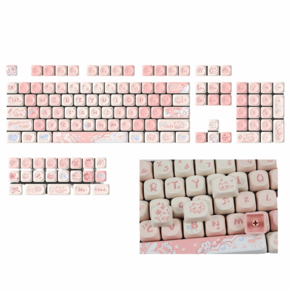 مجموعة أغطية مفاتيح PBT، تصميم - مراجعة Keycaps Spacebar 6.25U Custom وسعره
