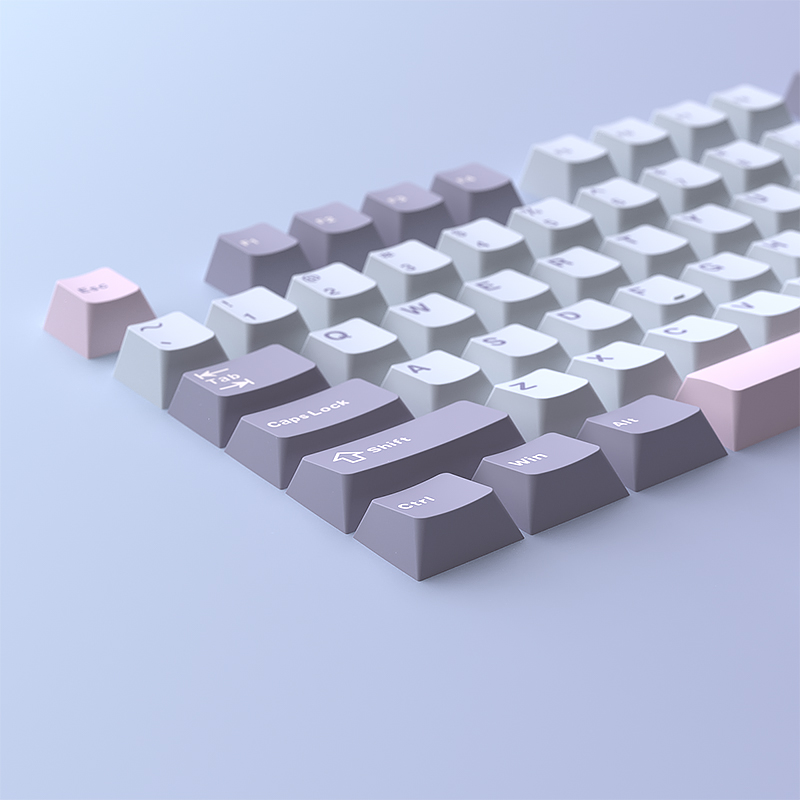 أغطية مفاتيح ماكارون 126 مفتاح - مراجعة Keycaps Pbt Double Shot 104 Keys وسعره