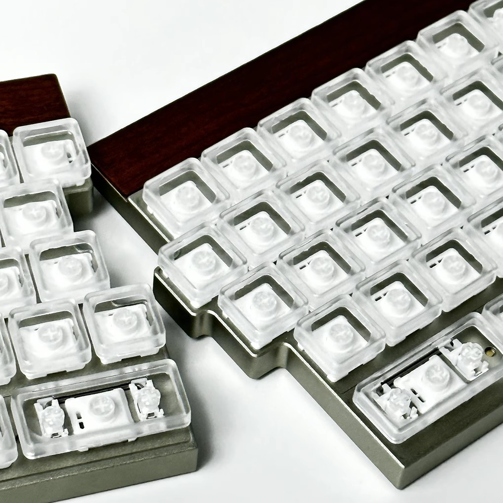 أغطية مفاتيح شفافة منخفضة المس - مراجعة Keycaps Low Profile Choc وسعره