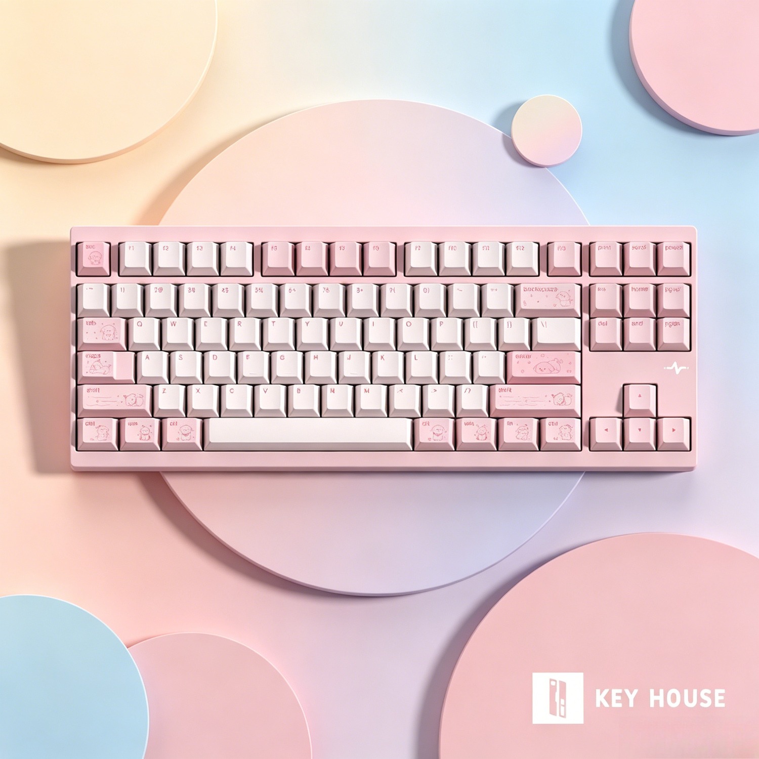 كيب كاب ستار كيب كاب دوج PBT ب - مراجعة Keycaps Oem Profile 87 Keys وسعره