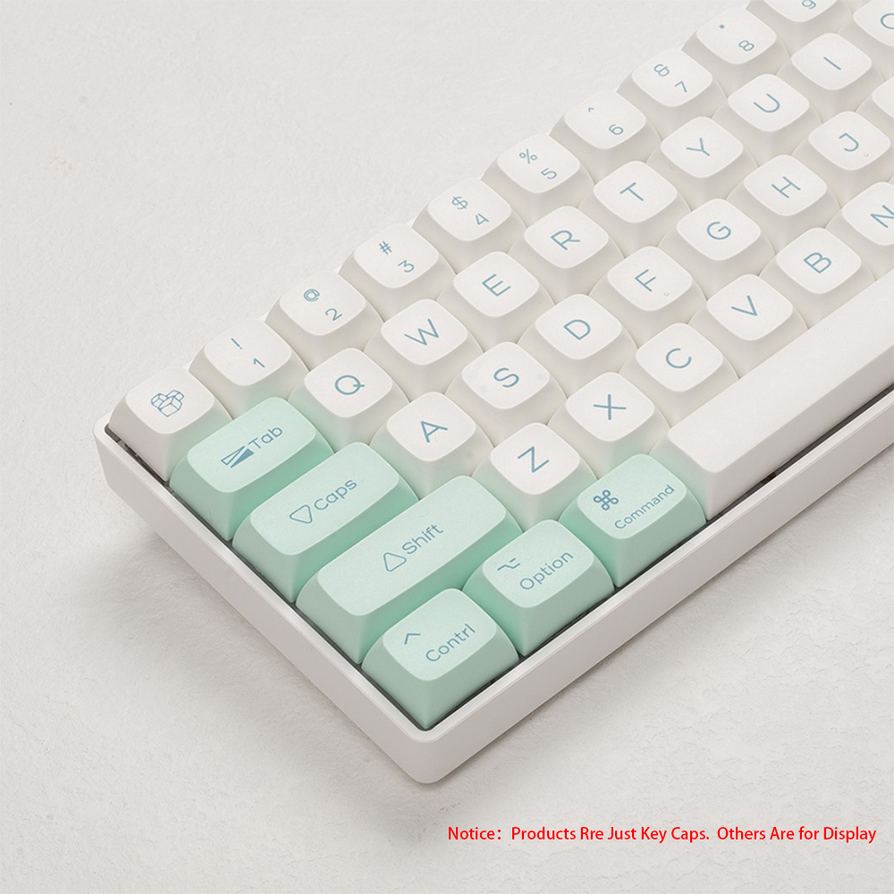Ice كريستال النعناع كيكابس ل ا - مراجعة Keycaps Xda Profile Pbt Dye Sub وسعره