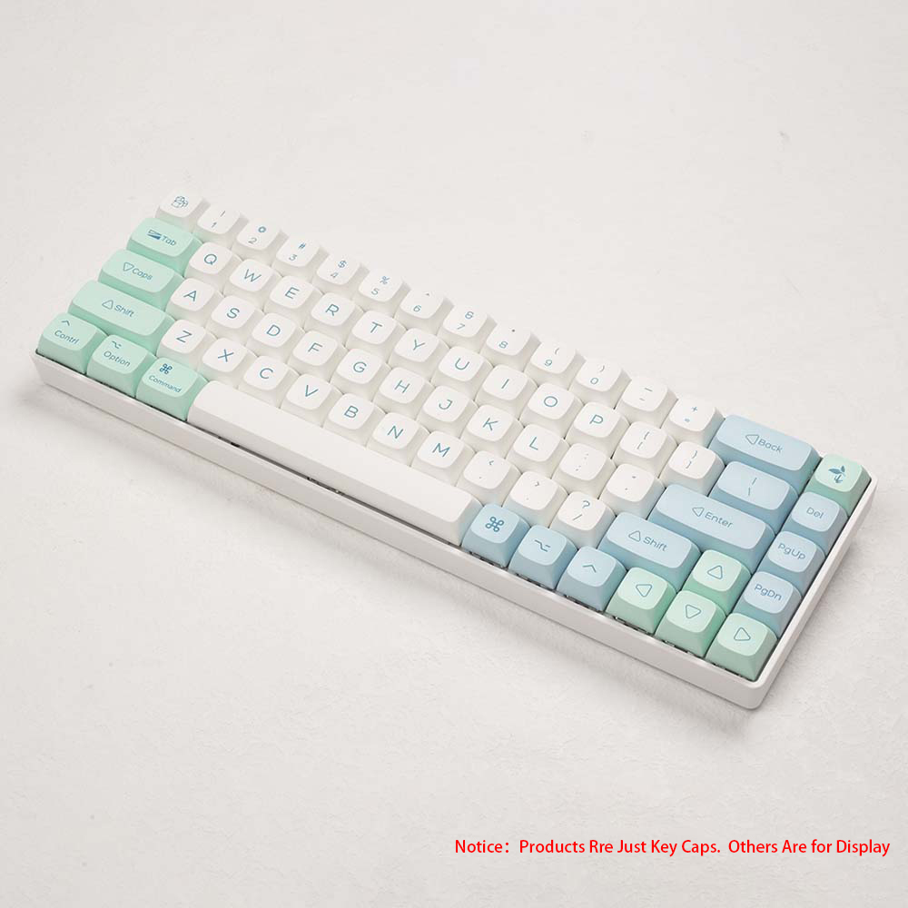 Ice كريستال النعناع كيكابس ل ا - مراجعة Keycaps Xda Profile Pbt Dye Sub وسعره
