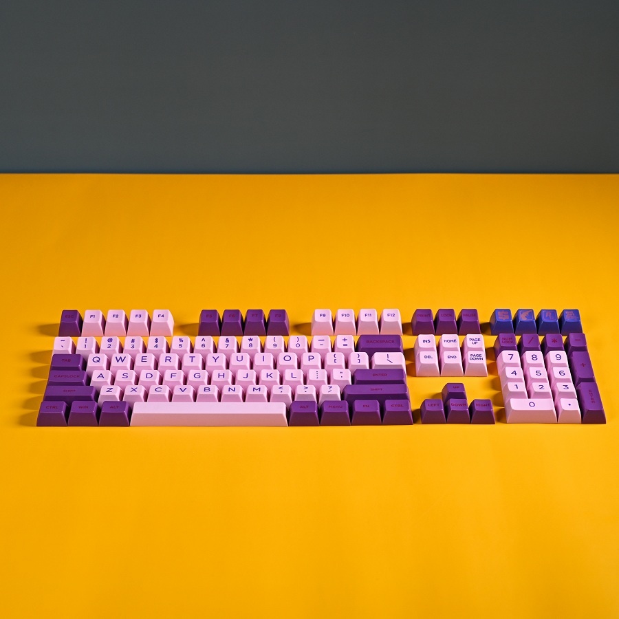 1 مجموعة نائب مدينة GTA2 موضوع - مراجعة Keycaps Set Sa Profile Abs وسعره