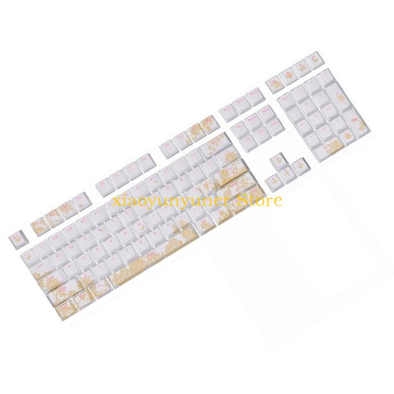 P9JB 135/108 قطعة أغطية مفاتيح - مراجعة Keycaps Pbt Double Shot 104 Keys وسعره