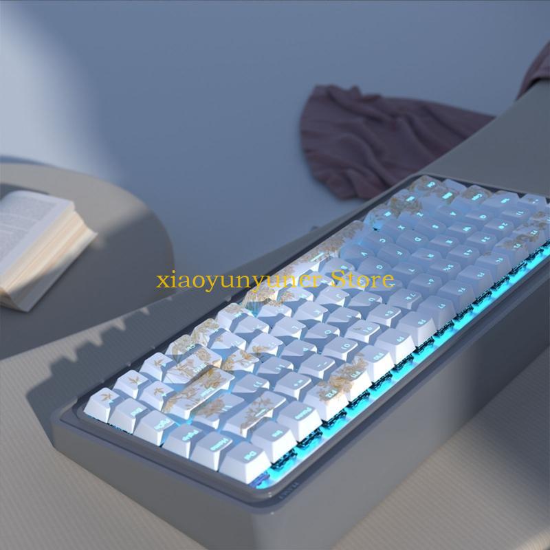 P9JB 135/108 قطعة أغطية مفاتيح - مراجعة Keycaps Pbt Double Shot 104 Keys وسعره