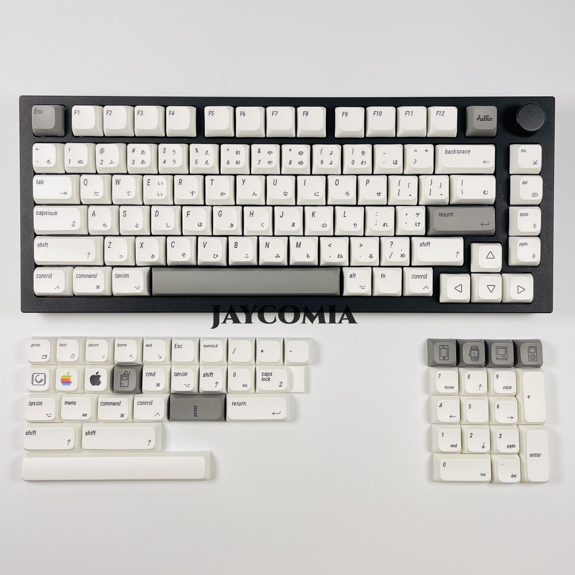 مجموعة أغطية مفاتيح PBT لأبل م - مراجعة Keycaps Xda Profile Pbt Dye Sub وسعره