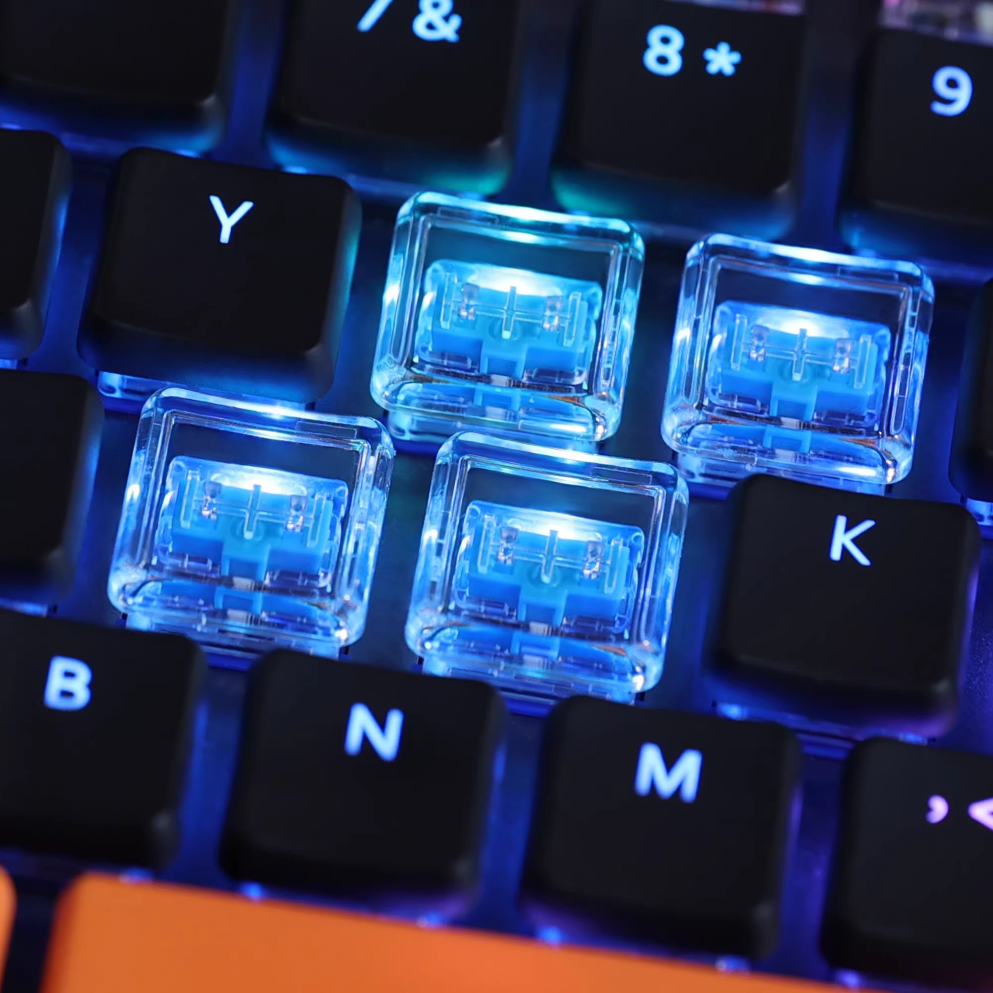 10 قطع/مجموعة أغطية مفاتيح CHO - مراجعة Keycaps Low Profile Choc وسعره