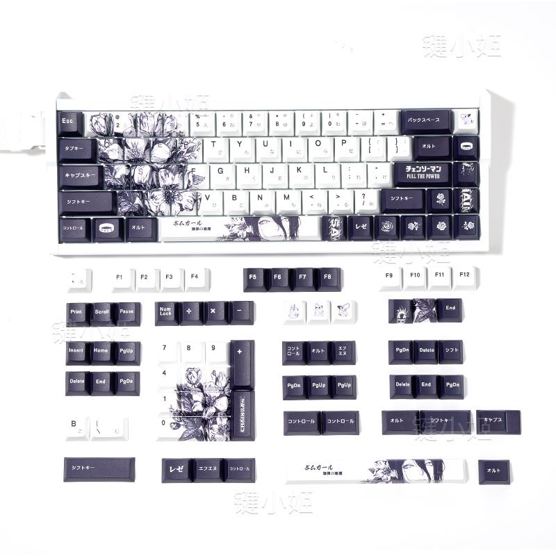 Reze Keycaps بالمنشار رجل موضو - مراجعة Keycaps Cherry Profile Pbt وسعره
