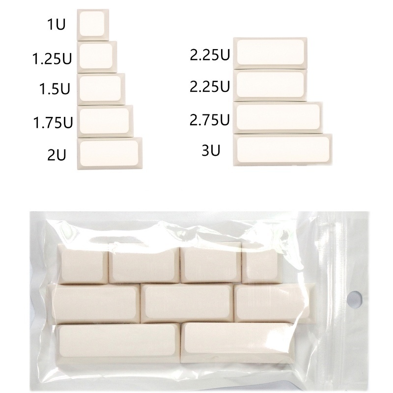 9 مفاتيح/حزمة PBT Dye Subbed X - مراجعة Keycaps Xda Profile Pbt Dye Sub وسعره